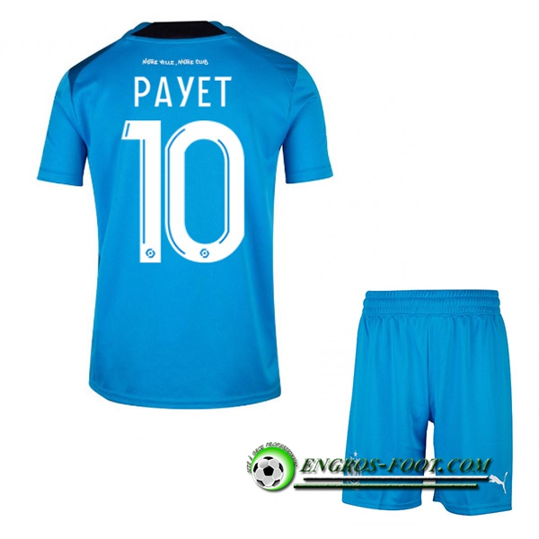 Maillot de Foot Marseille (PAYET #10) Enfants Third 2022/2023