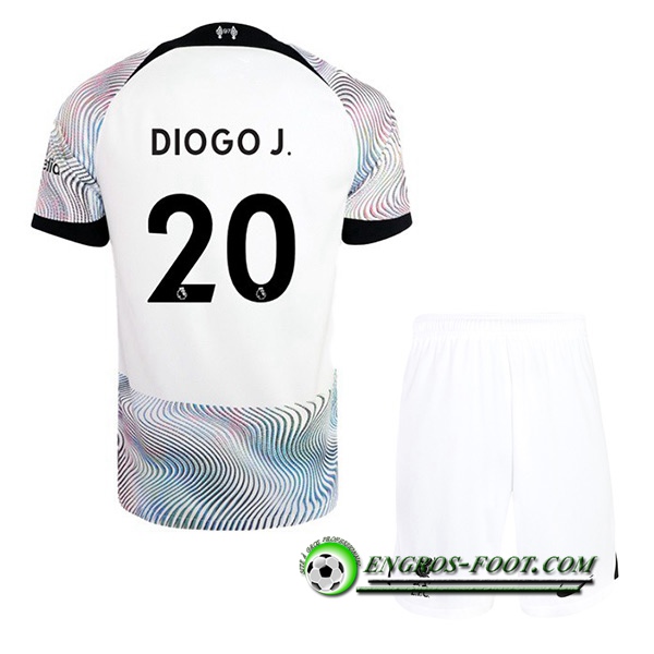 Maillot de Foot Liverpool (DIOGO J. #20) Enfants Exterieur 2022/2023