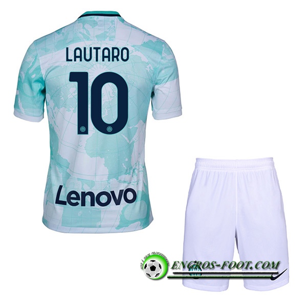 Maillot de Foot Inter Milan (LAUTARO #10) Enfants Exterieur 2022/2023