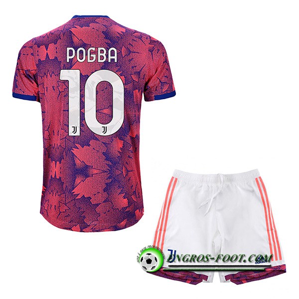 Maillot de Foot Juventus (POGBA #10) Enfants Third 2022/2023