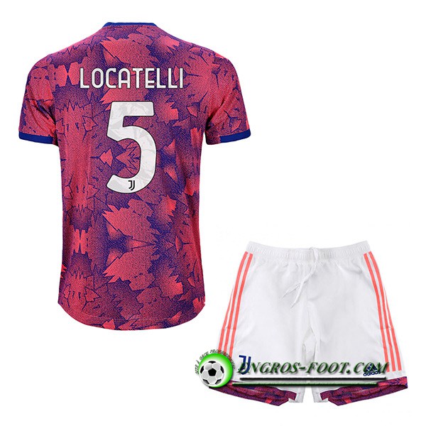 Maillot de Foot Juventus (LOCATELLI #5) Enfants Third 2022/2023