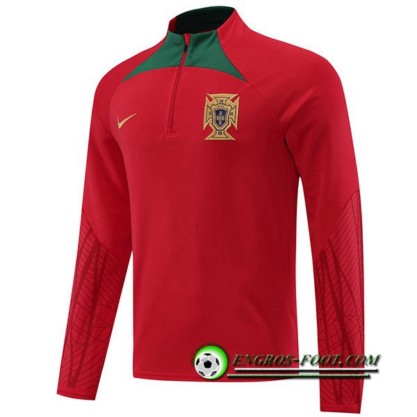 Sweatshirt Training Portugal Rouge 2022/2023