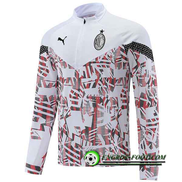 Sweatshirt Training Milan AC Blanc 2022/2023