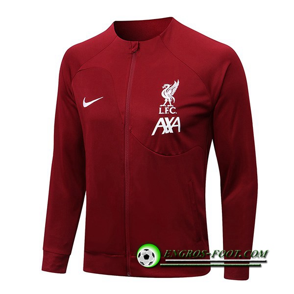 Veste Foot FC Liverpool Rouge Fonce 2022/2023