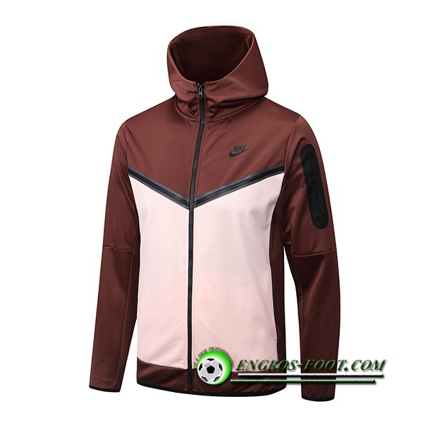 Veste A Capuche NIKE Rose/Brune 2022/2023