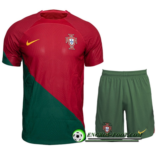 Ensemble Maillot Foot Portugal Domicile + Short 2022/2023