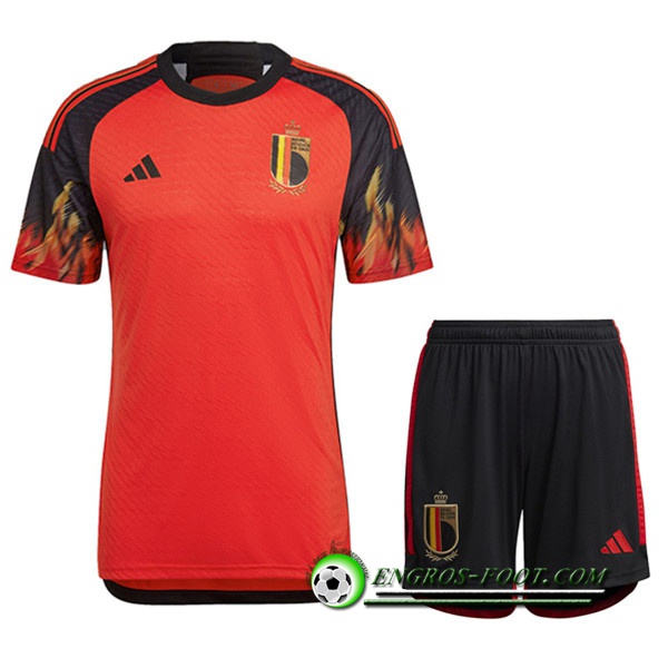 Ensemble Maillot Foot Belgique Domicile + Short 2022/2023