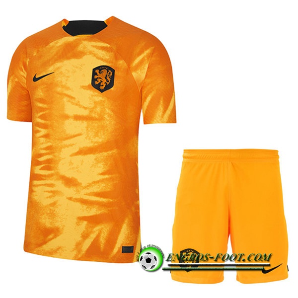 Ensemble Maillot Foot Pays-Bas Domicile + Short 2022/2023