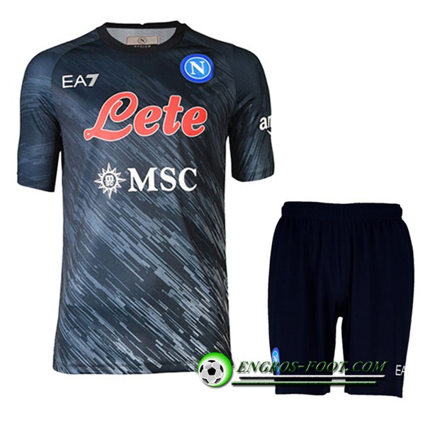 Ensemble Maillot Foot SSC Naples Third + Short 2022/2023