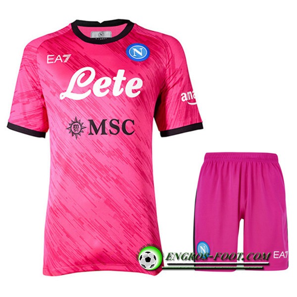 Ensemble Maillot Foot SSC Naples Gardien de But + Short 2022/2023