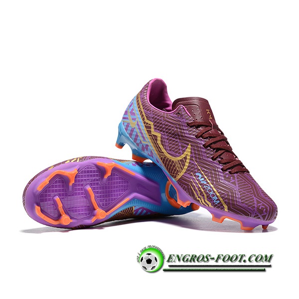 Nike Chaussures de Foot Mercurial Vapor XV FG Pourpre/Bleu