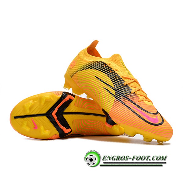 Nike Chaussures de Foot Mercurial 14 Low Gang FG Orange