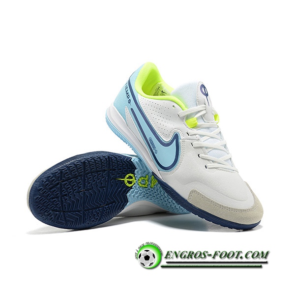 Nike Chaussures de Foot Tiempo Legend 9TF Blanc