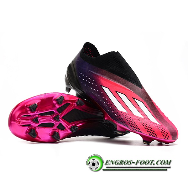 Adidas Chaussures de Foot X Speedportal .1 2022 World Cup Boots FG Pourpre