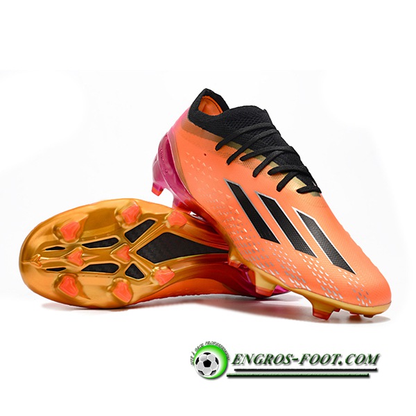 Adidas Chaussures de Foot X Speedportal .1 2022 World Cup Boots FG Orange