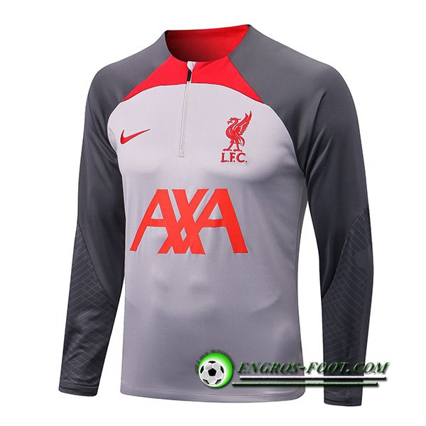Sweatshirt Training FC Liverpool Gris Clair 2022/2023