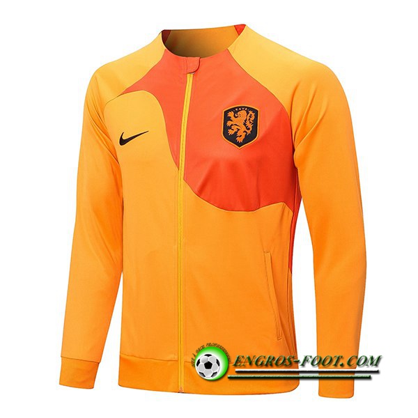 Veste Foot Pays-Bas Orange 2022/2023