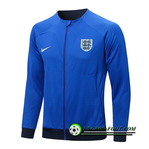 Veste Foot Angleterre Bleu 2022/2023