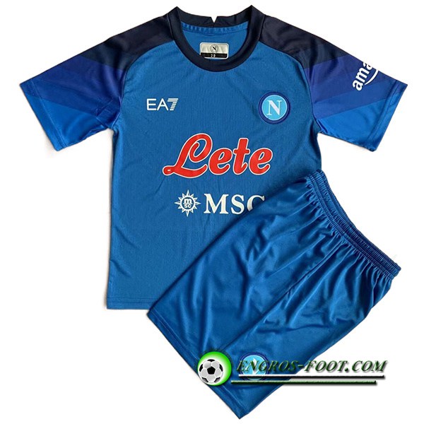 Nouveau Maillot de Foot SSC Naples Enfant Domicile 2022/2023