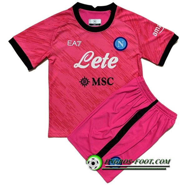 Nouveau Maillot de Foot SSC Naples Enfant Gardien de But 2022/2023