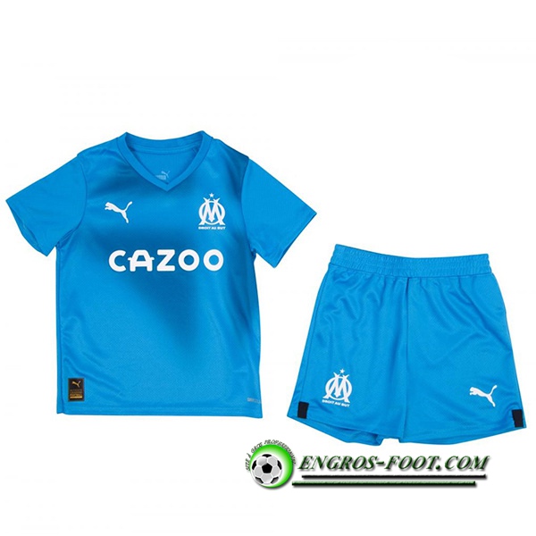 Nouveau Maillot de Foot Marseille Enfant Third 2022/2023