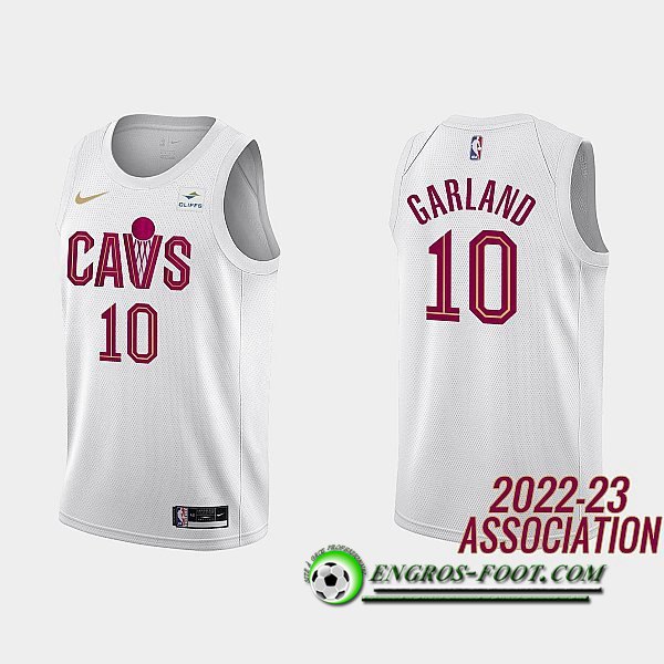 Maillot Cleveland Cavaliers (GARLAND #10) 2022/23 Blanc