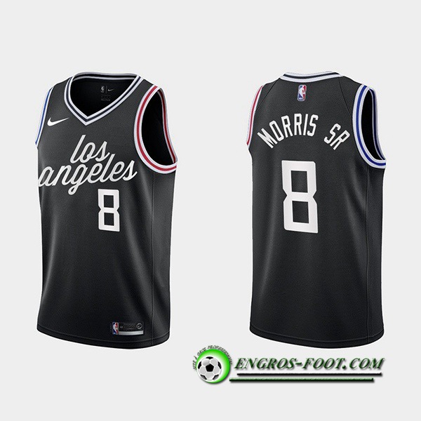 Maillot Los Angeles Clippers (MORRIS SR #8) 2022/23 Noir