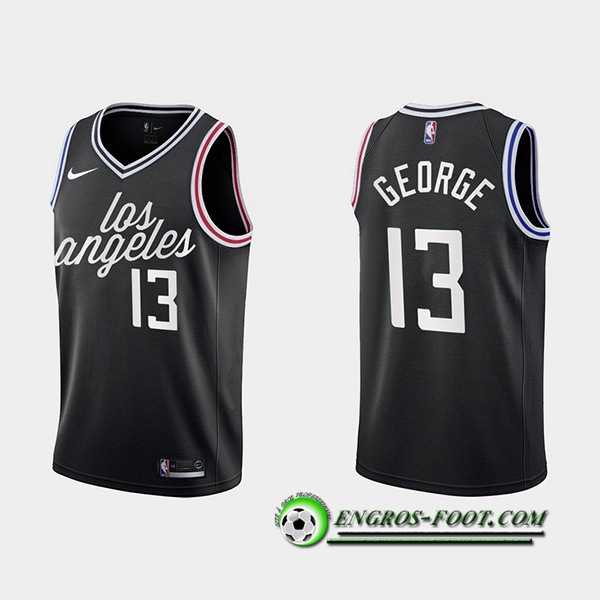 Maillot Los Angeles Clippers (GEORGE #13) 2022/23 Noir