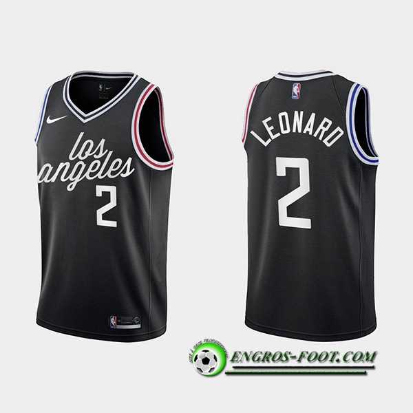 Maillot Los Angeles Clippers (LEONARD #2) 2022/23 Noir