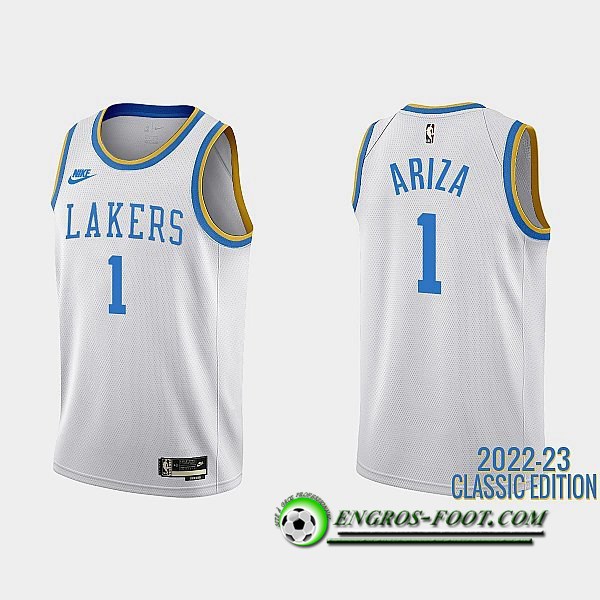 Maillot Los Angeles Lakers (ARIZA #1) 2022/23 Blanc