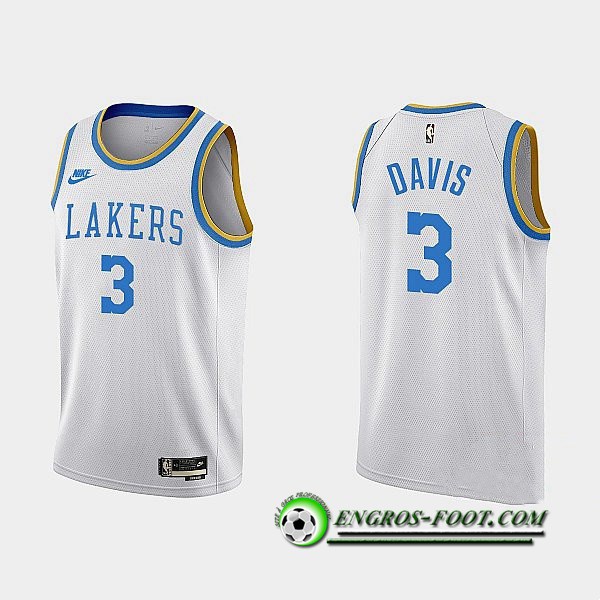 Maillot Los Angeles Lakers (DAVIS #3) 2022/23 Blanc