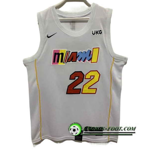 Maillot Miami Heat (BUTLER #22) 2022/23 Blanc