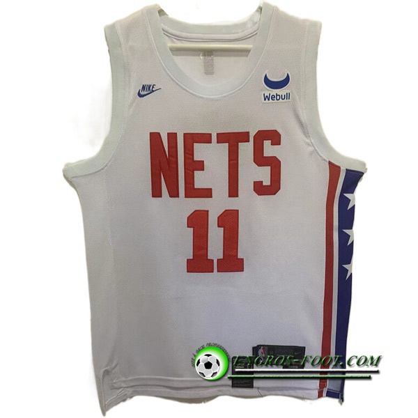 Maillot Brooklyn Nets (IRVING #11) 2022/23 Blanc