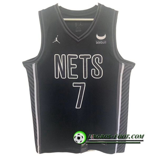 Maillot Brooklyn Nets (DURANT #7) 2022/23 Noir