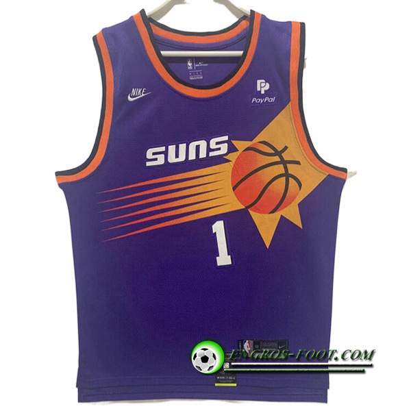 Maillot Phoenix Suns (BOOKER #1) 2022/23 Pourpre