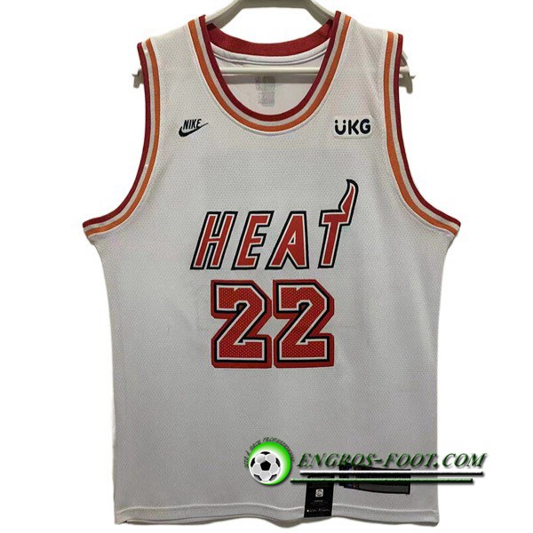 Maillot Miami Heat (BUTLER #22) 2022/23 Blanc