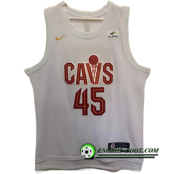 Maillot Cleveland Cavaliers (MITCHELL #45) 2022/23 Blanc