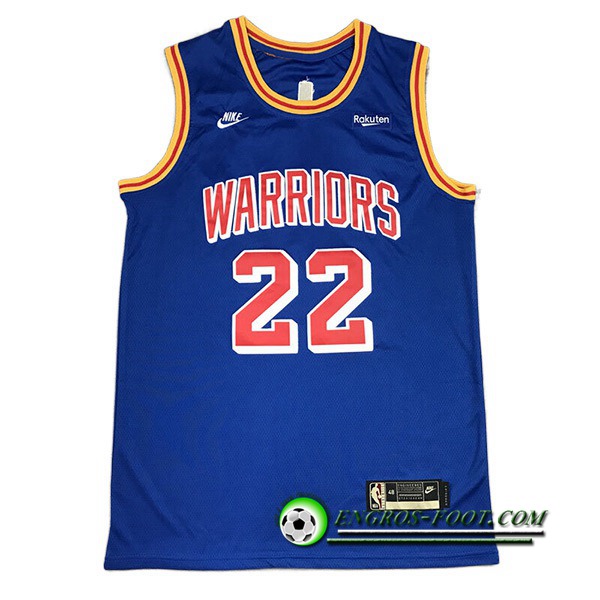 Maillot Golden State Warriors (WIGGINS #22) 2022/23 Bleu