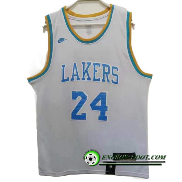 Maillot Los Angeles Lakers (BRYANT #24) 2022/23 Blanc