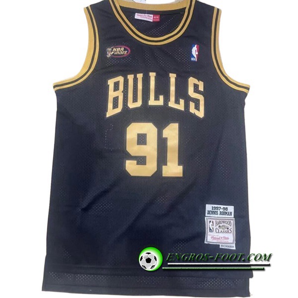 Maillot Chicago Bulls (BULLS #91) 2022/23 Noir