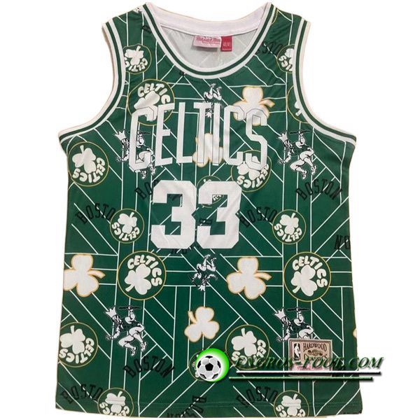 Maillot Boston Celtics (BIRD #33) 2022/23 Vert