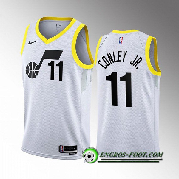 Maillot Utah Jazz (CONLEY JR. #11) 2022/23 Blanc