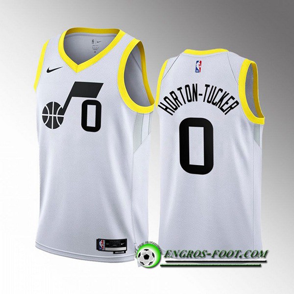 Maillot Utah Jazz (HORTON-TUCKER #0) 2022/23 Blanc