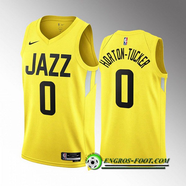 Maillot Utah Jazz (HORTON-TUCKER #0) 2022/23 Jaune