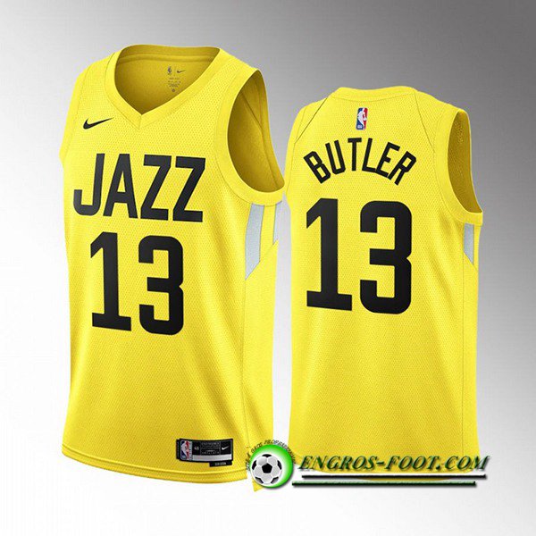 Maillot Utah Jazz (BUTLER #13) 2022/23 Jaune