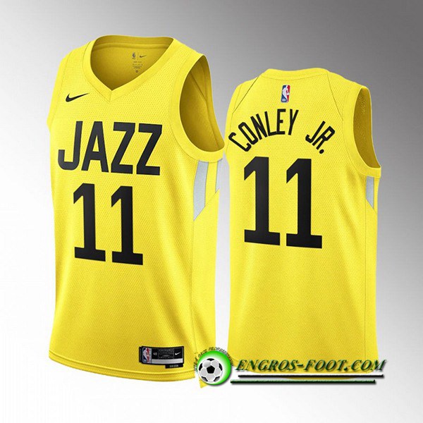 Maillot Utah Jazz (CONLEY JR. #11) 2022/23 Jaune