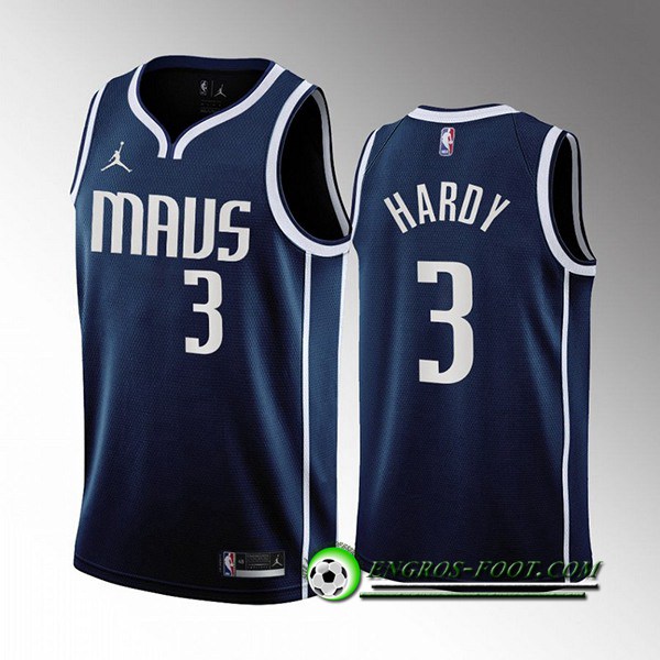 Maillot Dallas Mavericks (HARDY #3) 2022/23 Bleu Marine