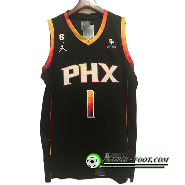 Maillot Phoenix Suns(BOOKER #1) 2022/23 Noir