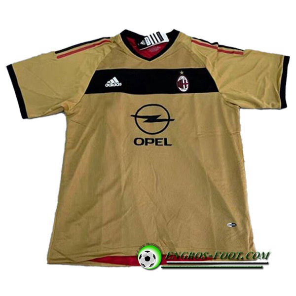 Maillot de Foot Milan AC Retro Gardien de But 2002