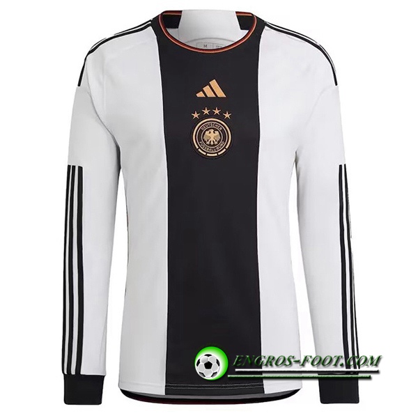 Nouveau Maillot Equipe Foot Allemagne Domicile Manches Longues 2022/2023